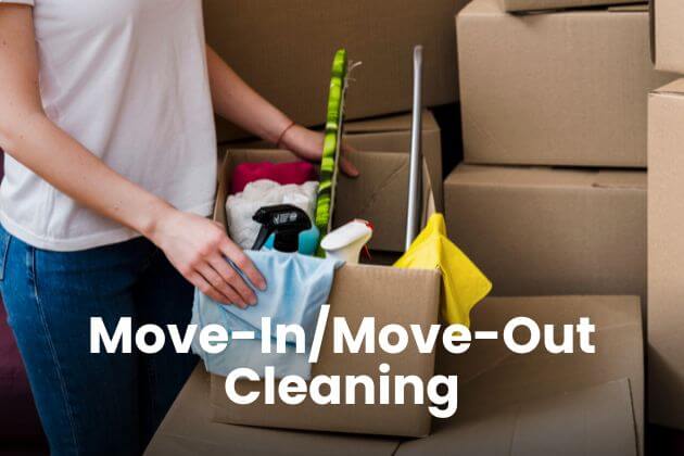 Detailed cleaning services to prepare your new home or simplify your moving process